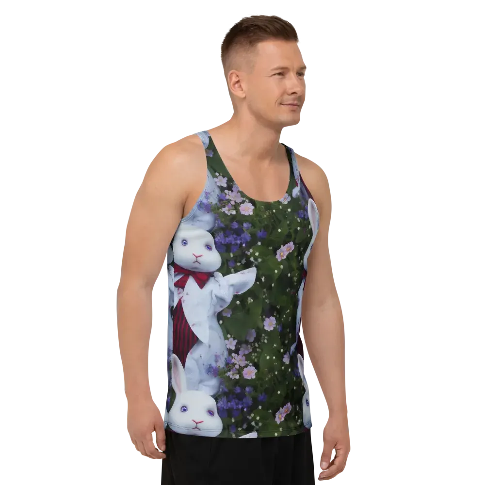 Hip, Sharp Focus, Beautiful on Men's Tank Top — Right Front