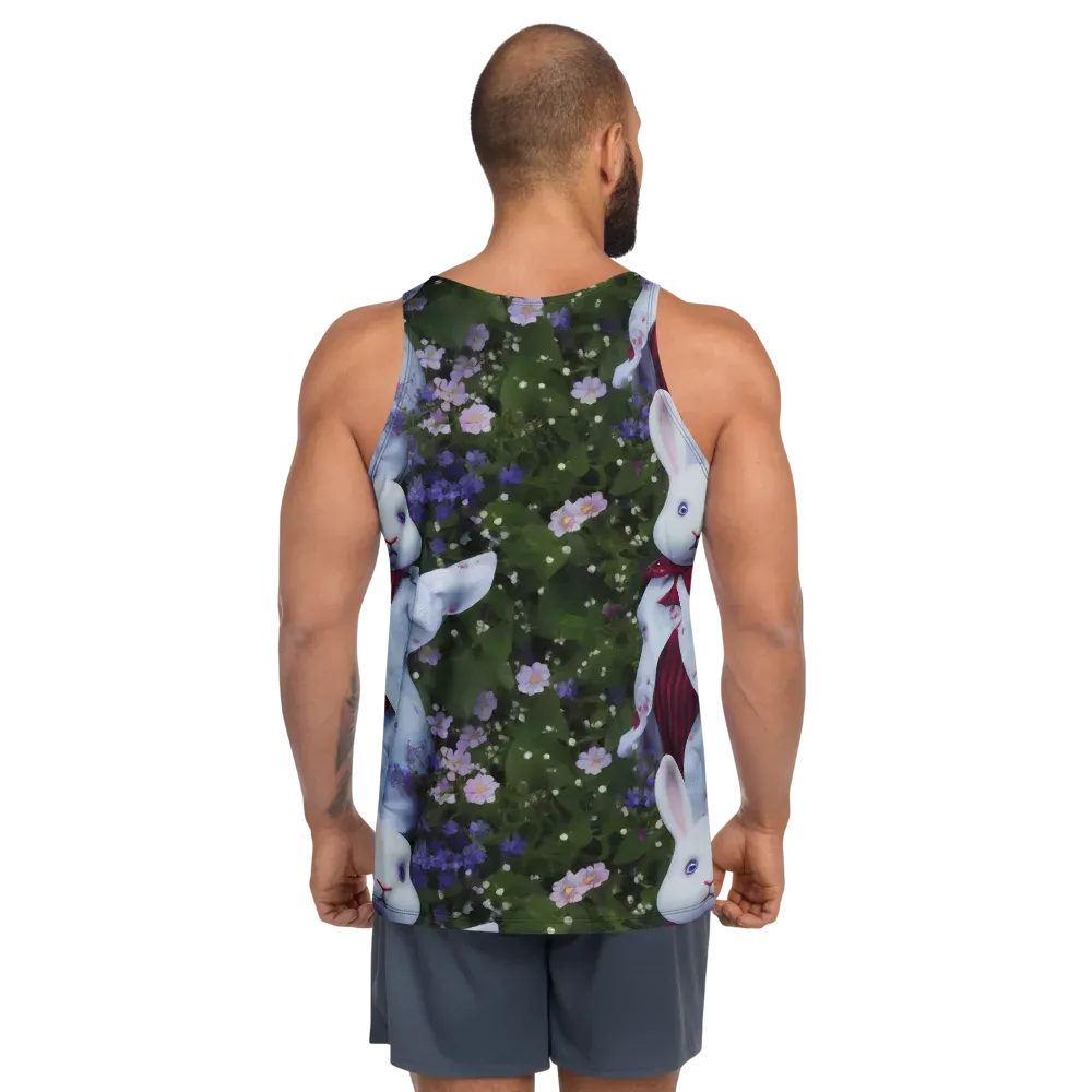 Hip, Sharp Focus, Beautiful on Men's Tank Top — Back