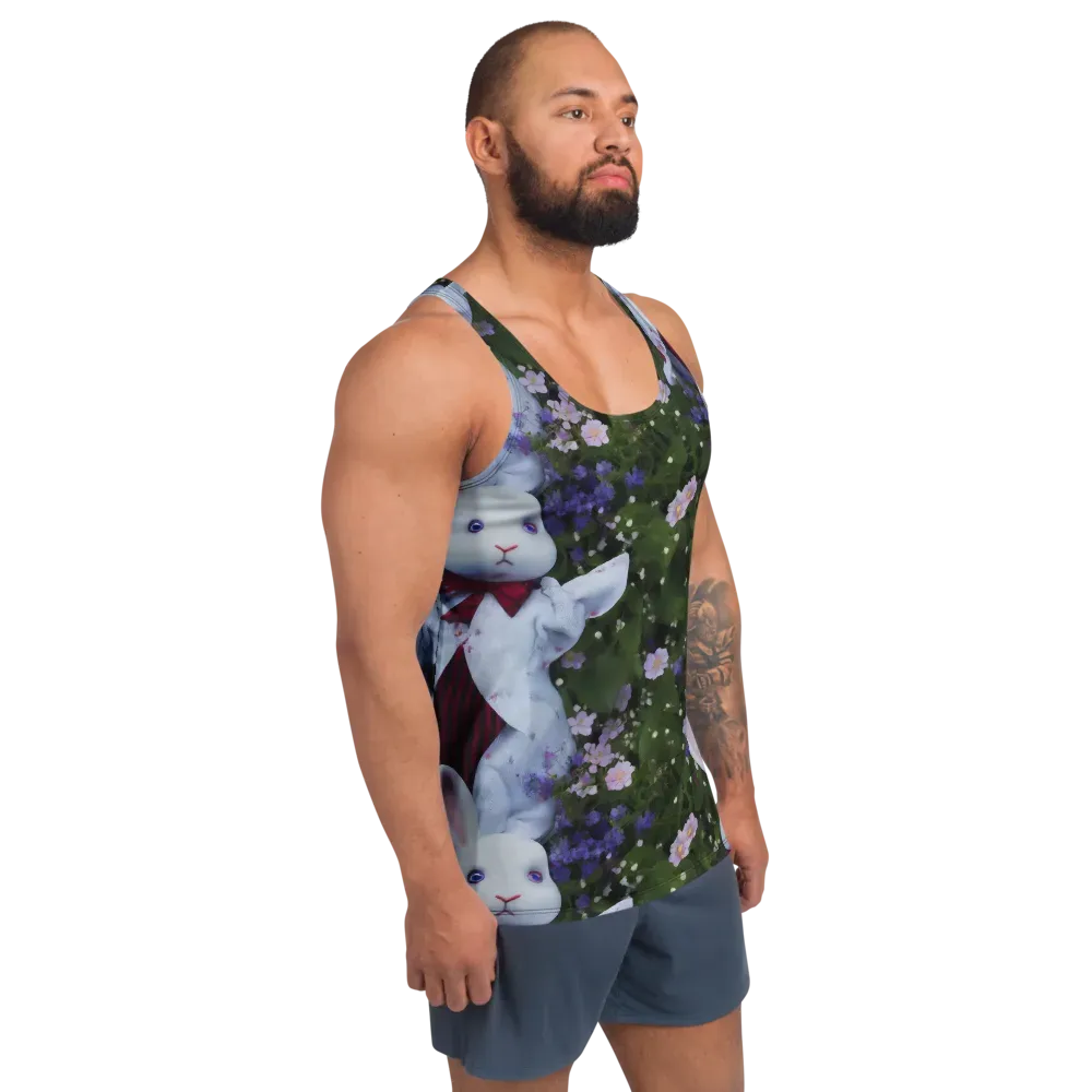 Hip, Sharp Focus, Beautiful on Men's Tank Top — Right Front