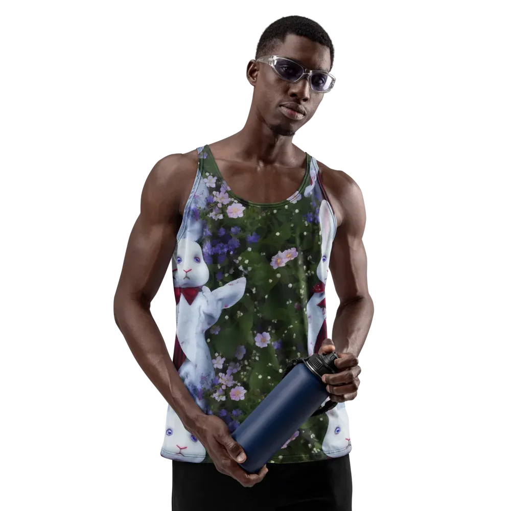 Hip, Sharp Focus, Beautiful on Men's Tank Top — Front