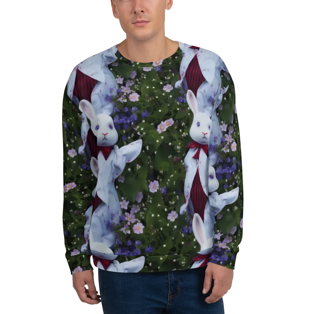 Hip, Sharp Focus, Beautiful on Sweatshirt — Front