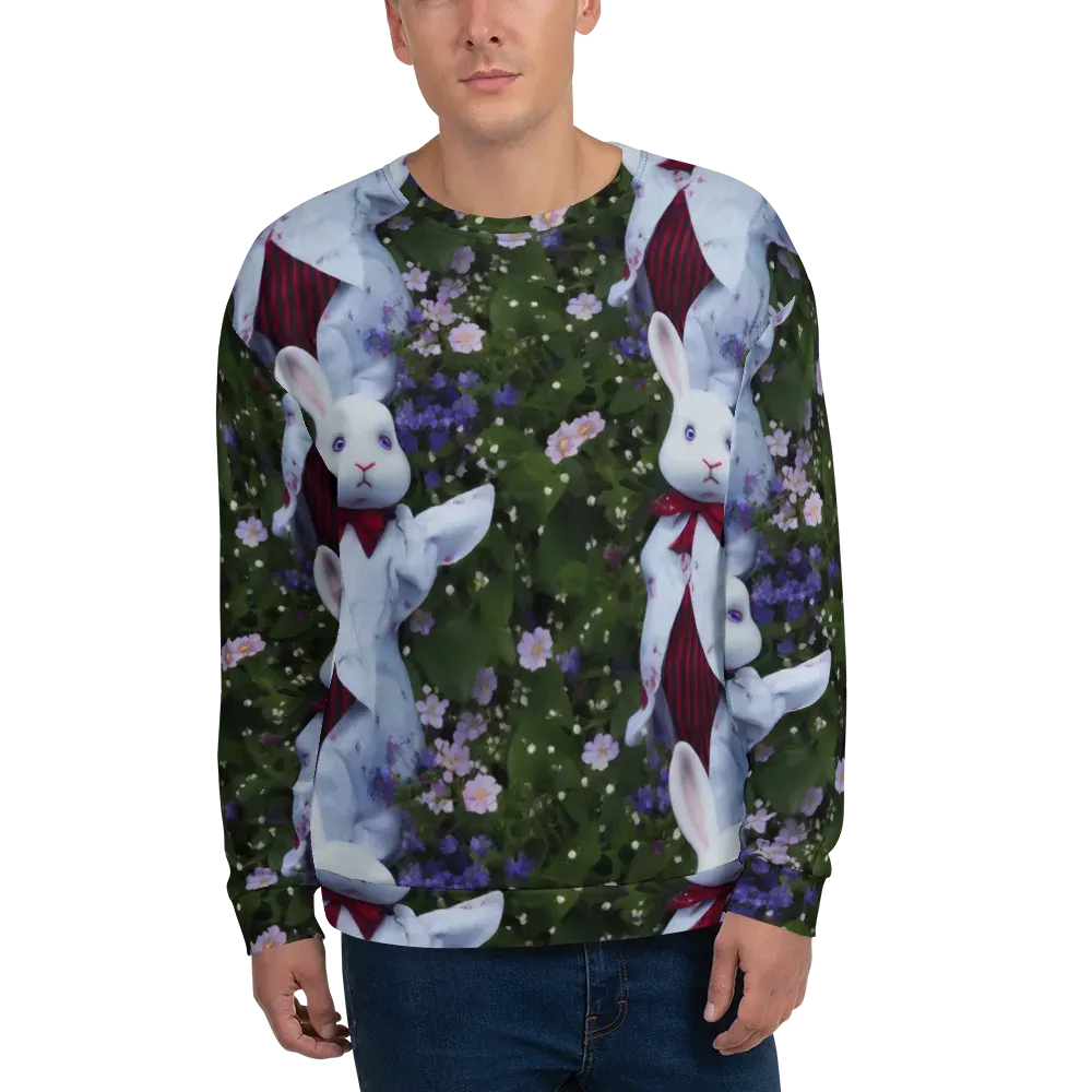 Hip, Sharp Focus, Beautiful on Sweatshirt — Front