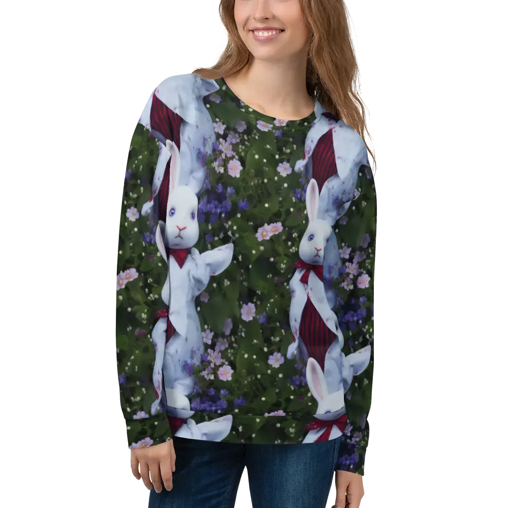 Hip, Sharp Focus, Beautiful on Sweatshirt — Front