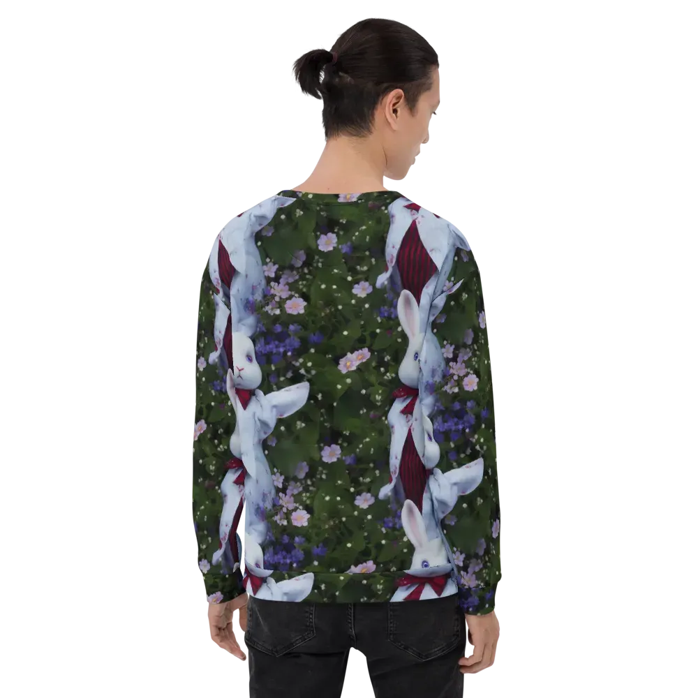 Hip, Sharp Focus, Beautiful on Sweatshirt — Back