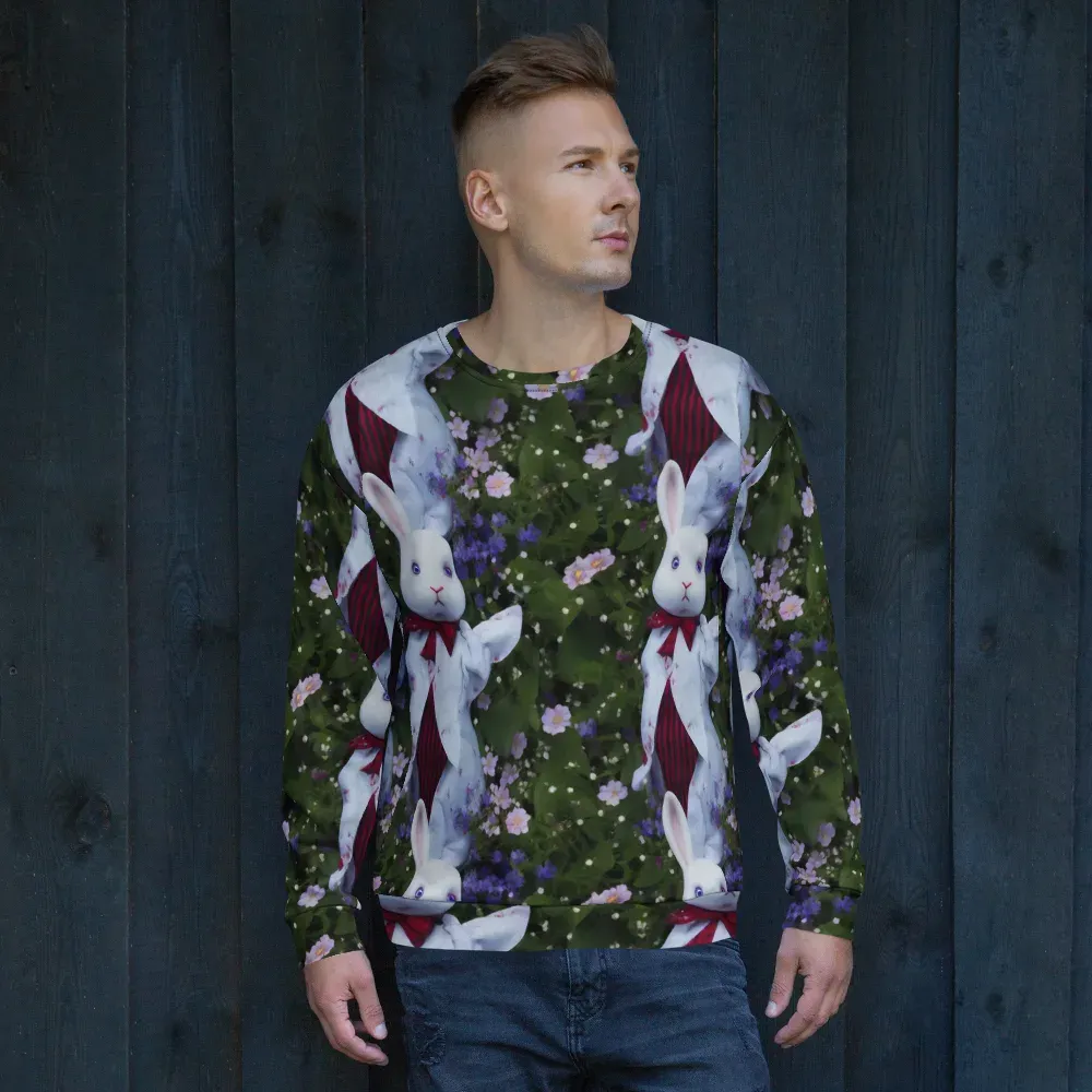 Hip, Sharp Focus, Beautiful on Sweatshirt — Front
