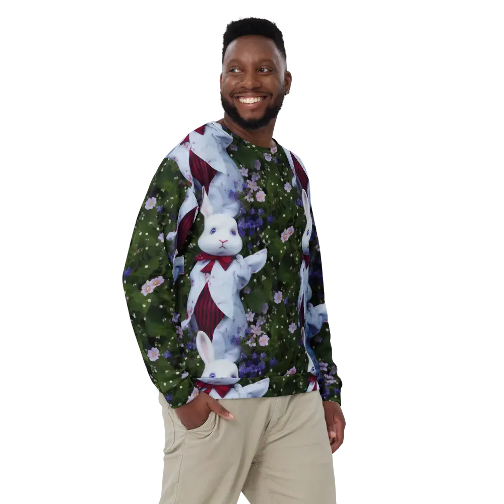 Hip, Sharp Focus, Beautiful on Sweatshirt — Front