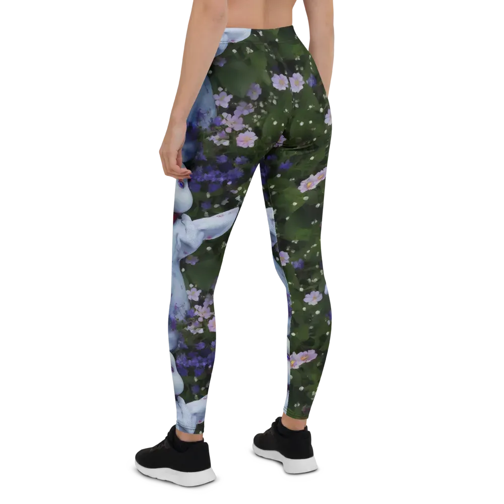 Hip, Sharp Focus, Beautiful on Leggings — Back