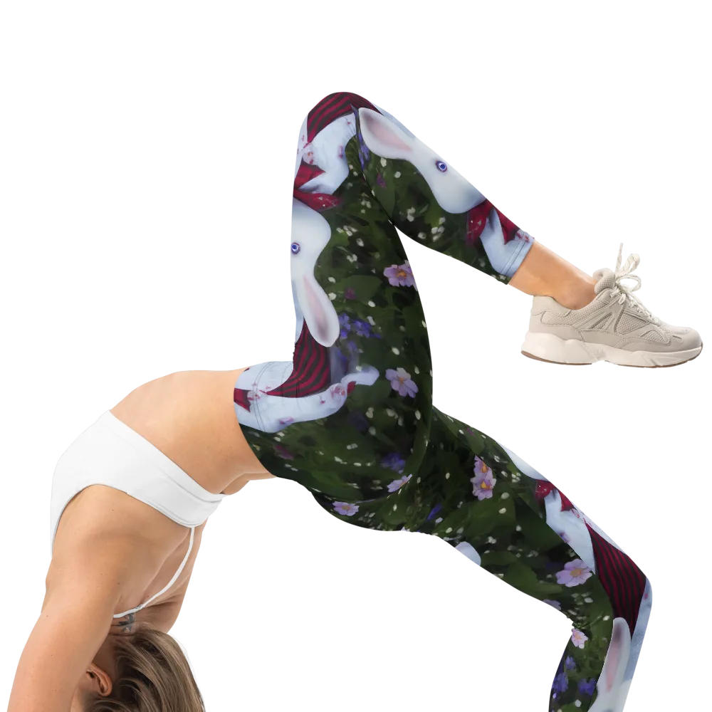 Hip, Sharp Focus, Beautiful on Leggings — Right