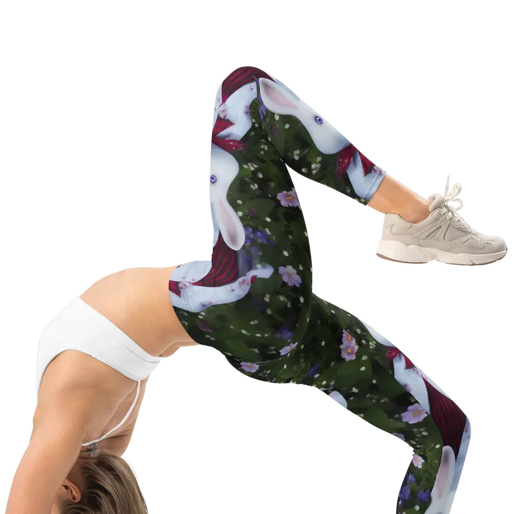 Hip, Sharp Focus, Beautiful on Leggings — Right