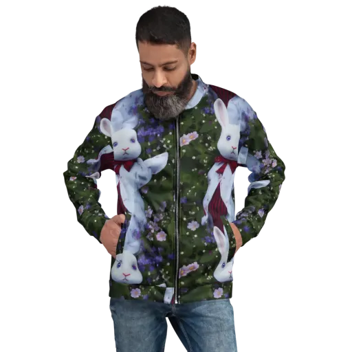 Hip, Sharp Focus, Beautiful on a Bomber Jacket