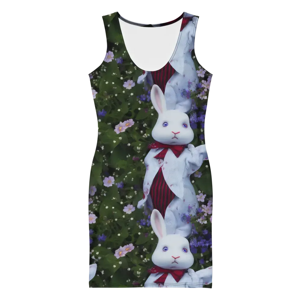 Hip, Sharp Focus, Beautiful on Bodycon Dress — Front