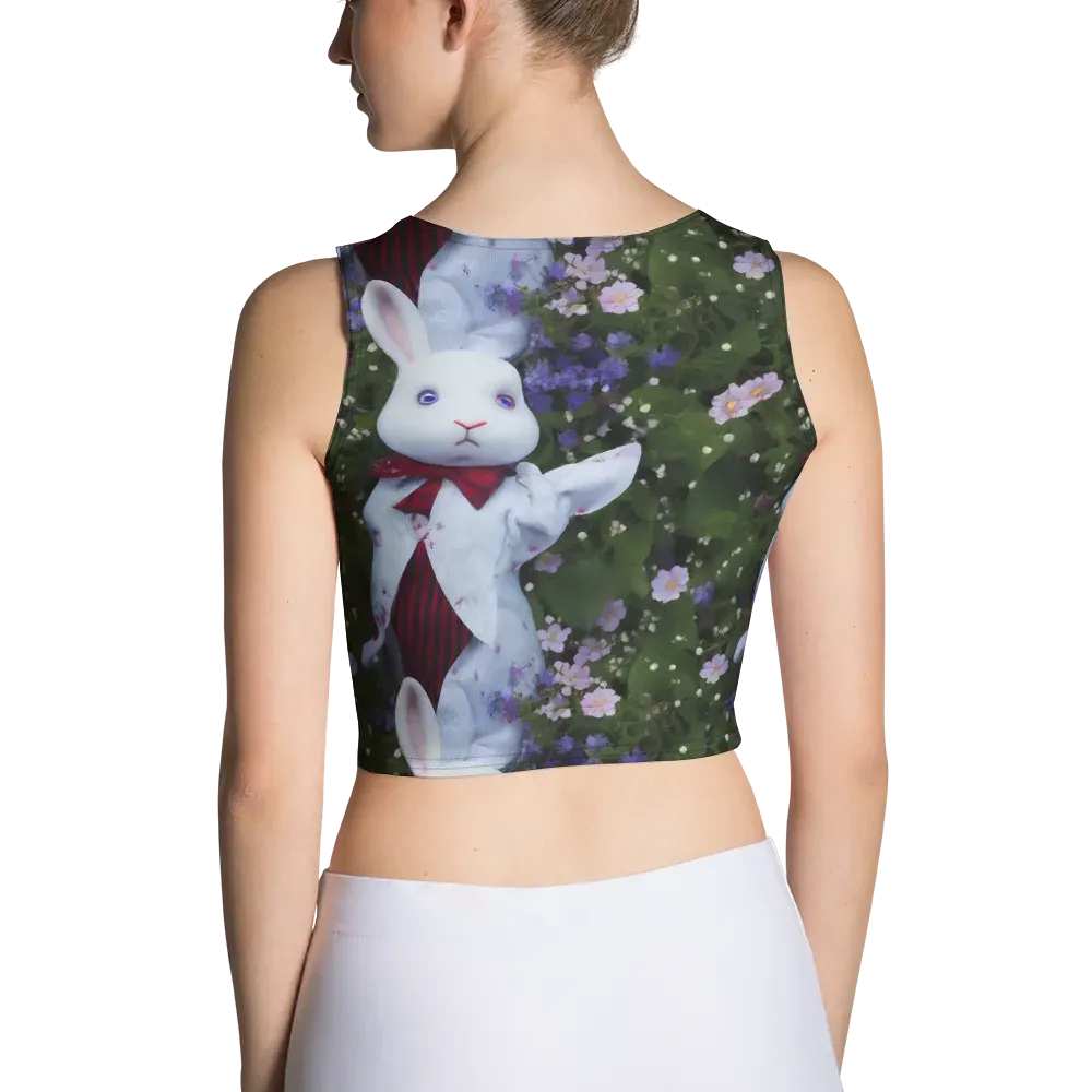 Hip, Sharp Focus, Beautiful on Crop Top — Back