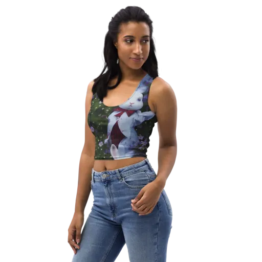 Hip, Sharp Focus, Beautiful on a Crop Top