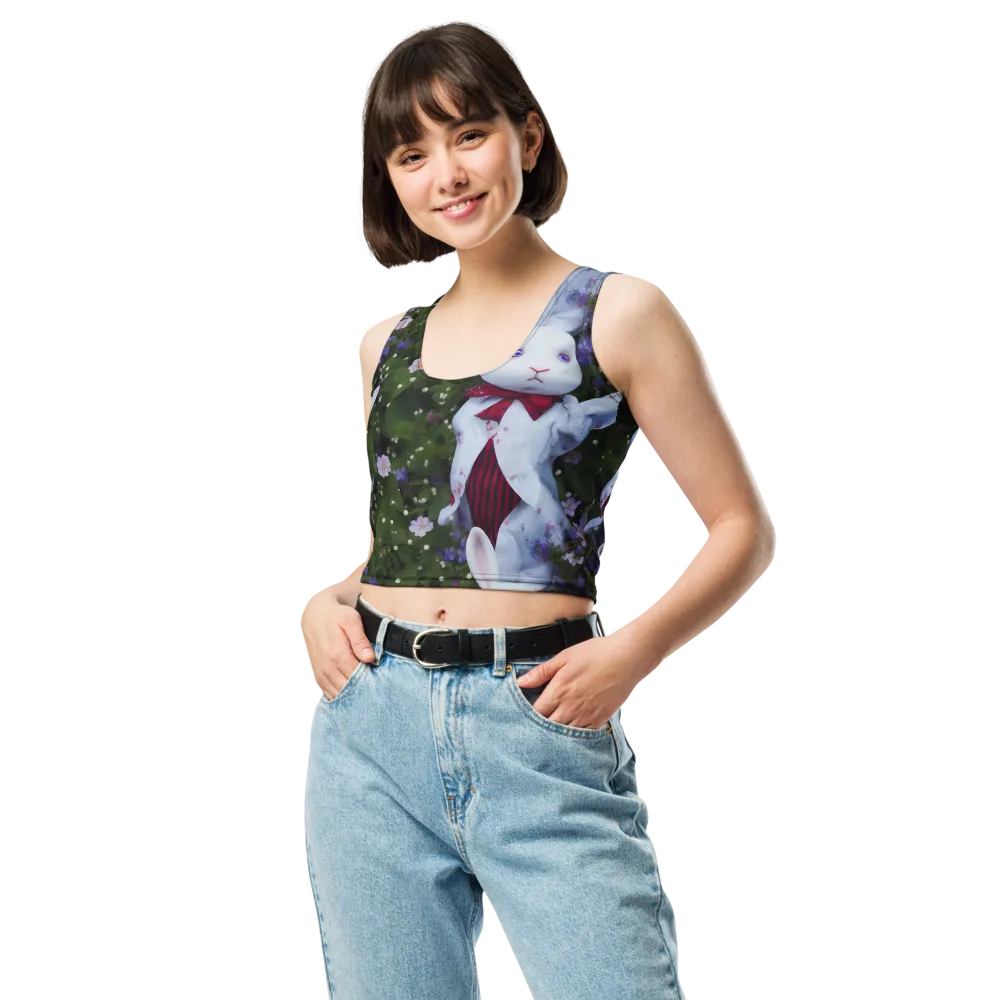 Hip, Sharp Focus, Beautiful on Crop Top — Front