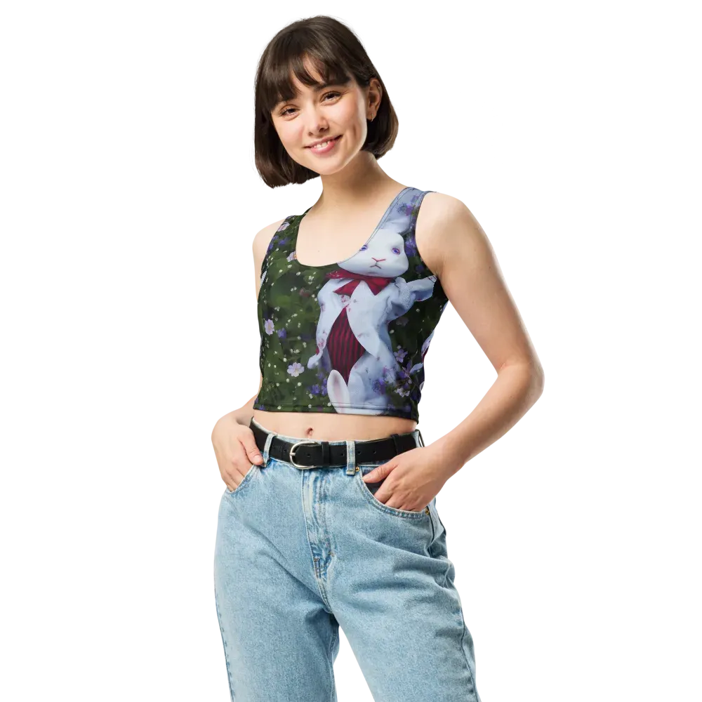 Hip, Sharp Focus, Beautiful on Crop Top — Front