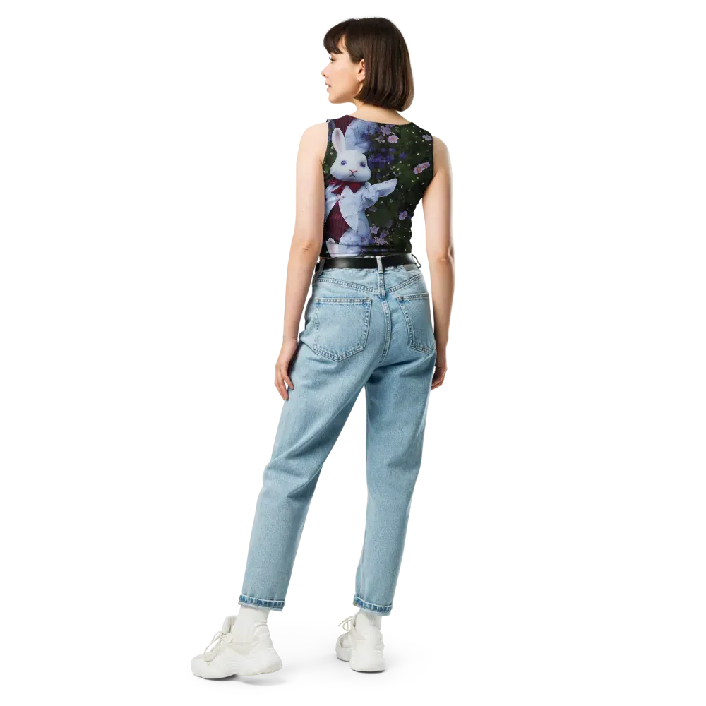 Hip, Sharp Focus, Beautiful on Crop Top — Back