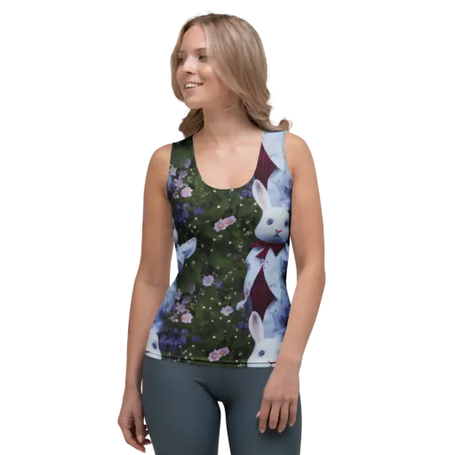 Hip, Sharp Focus, Beautiful on a Women's Tank Top