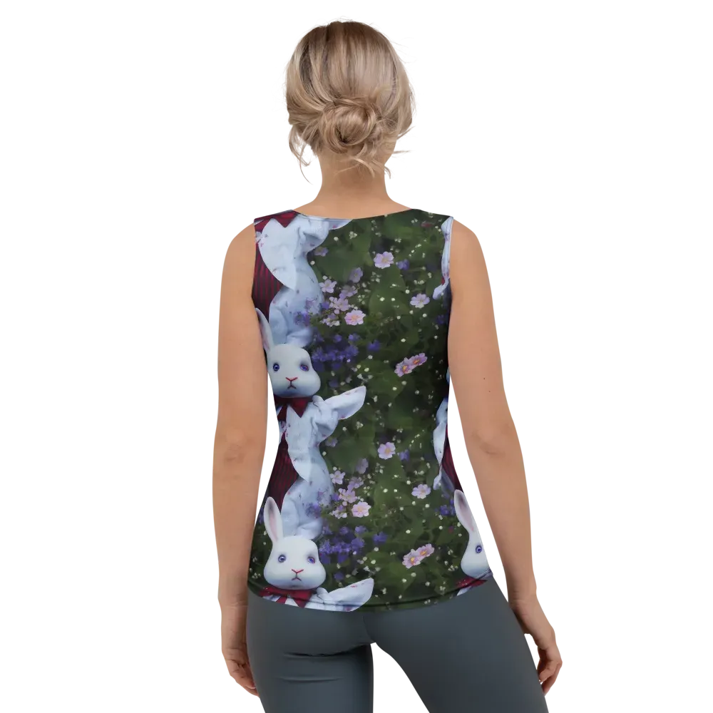 Hip, Sharp Focus, Beautiful on Women's Tank Top — Back
