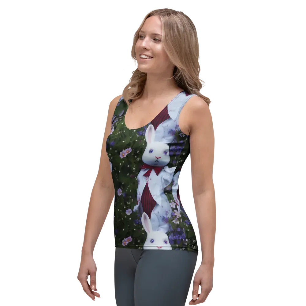 Hip, Sharp Focus, Beautiful on Women's Tank Top — Left Front