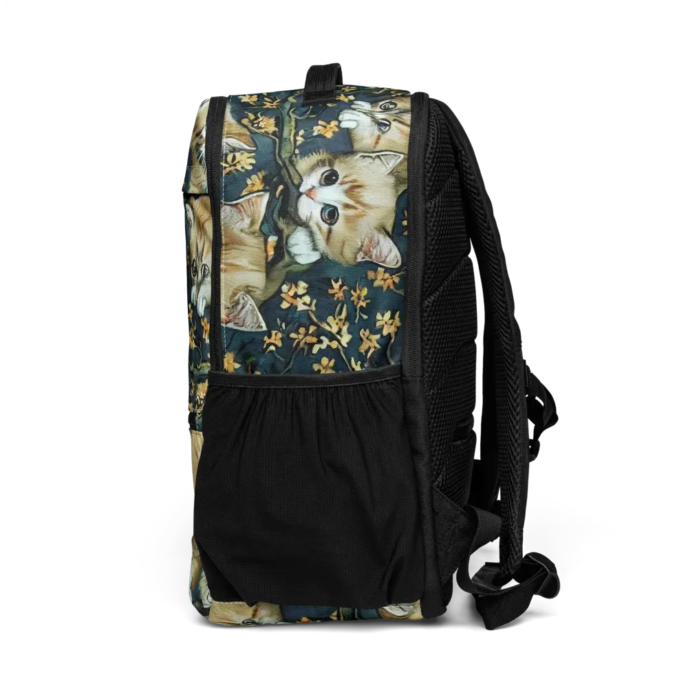 Psychedelic, Aries Moross on Utility Backpack — Left