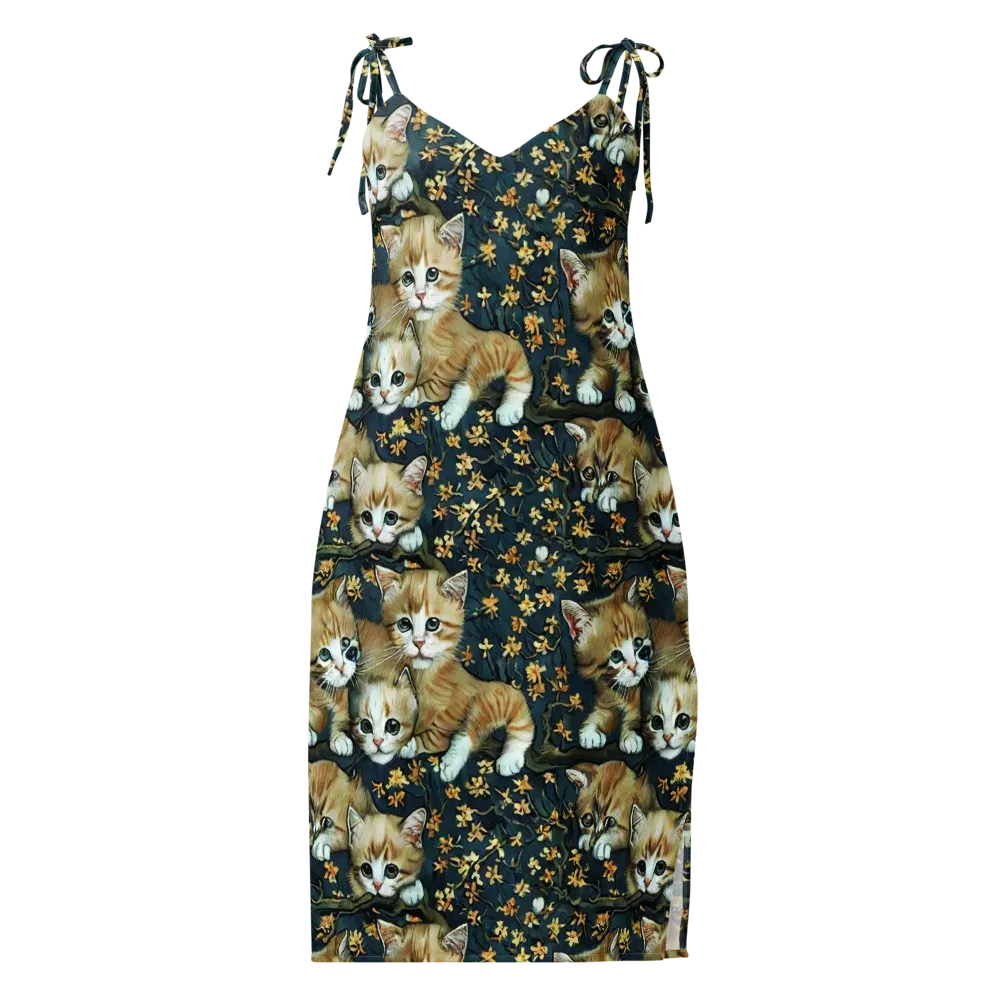 Psychedelic, Aries Moross on Slip Dress — Front