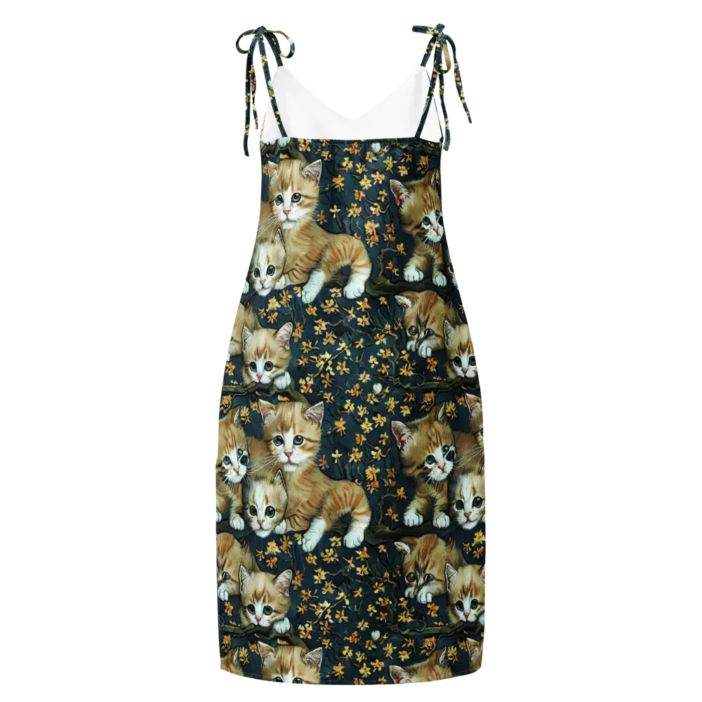 Psychedelic, Aries Moross on Slip Dress — Back