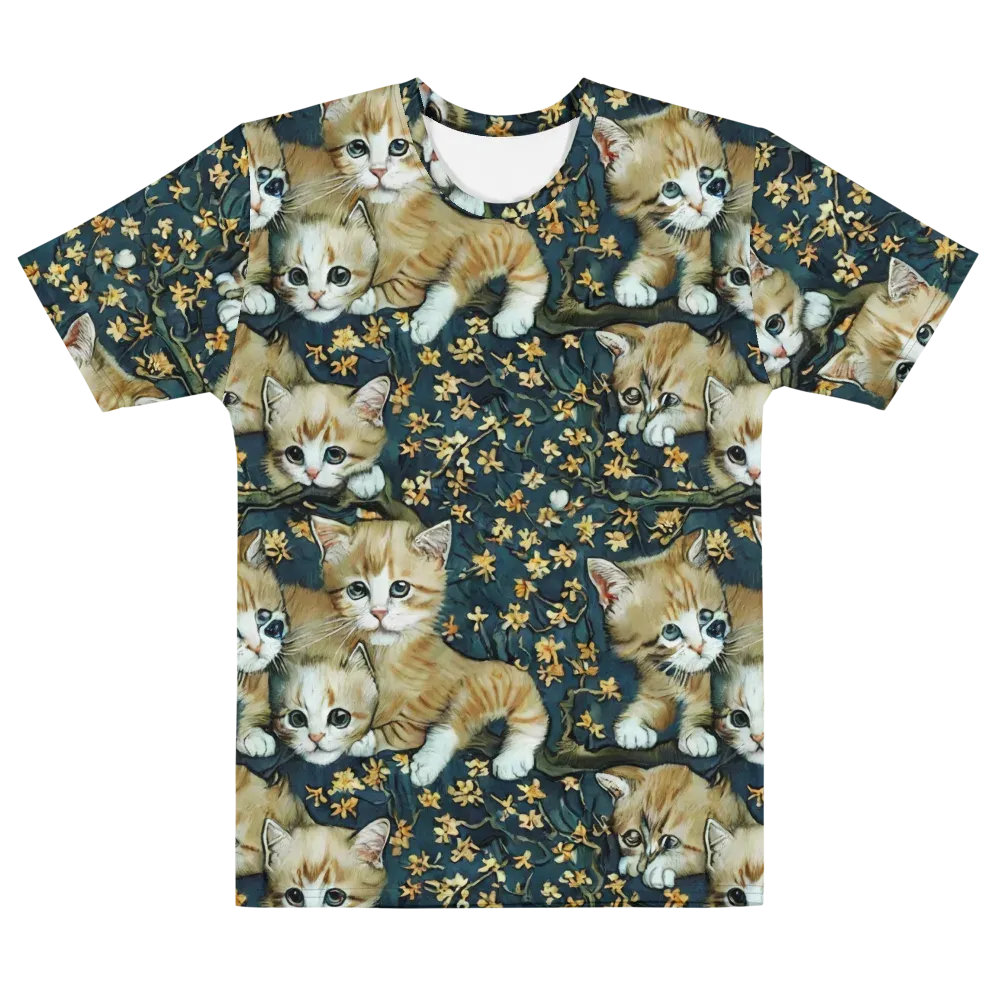 Psychedelic, Aries Moross on Men's Cotton Crew Neck T-Shirt — Front