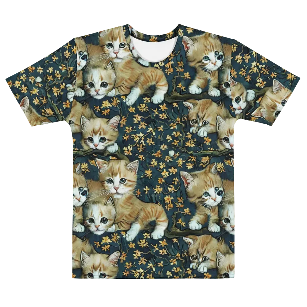 Psychedelic, Aries Moross on Men's Crew Neck T-Shirt — Front