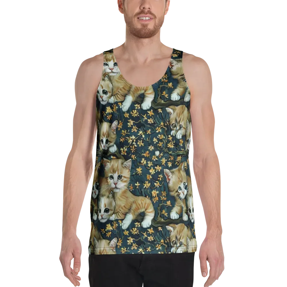 Psychedelic, Aries Moross on Men's Tank Top — Front