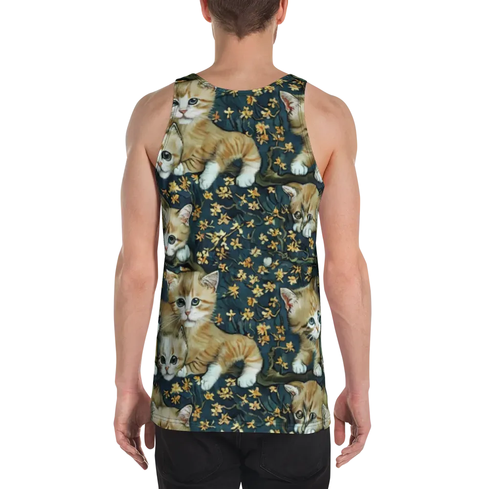 Psychedelic, Aries Moross on Men's Tank Top — Back