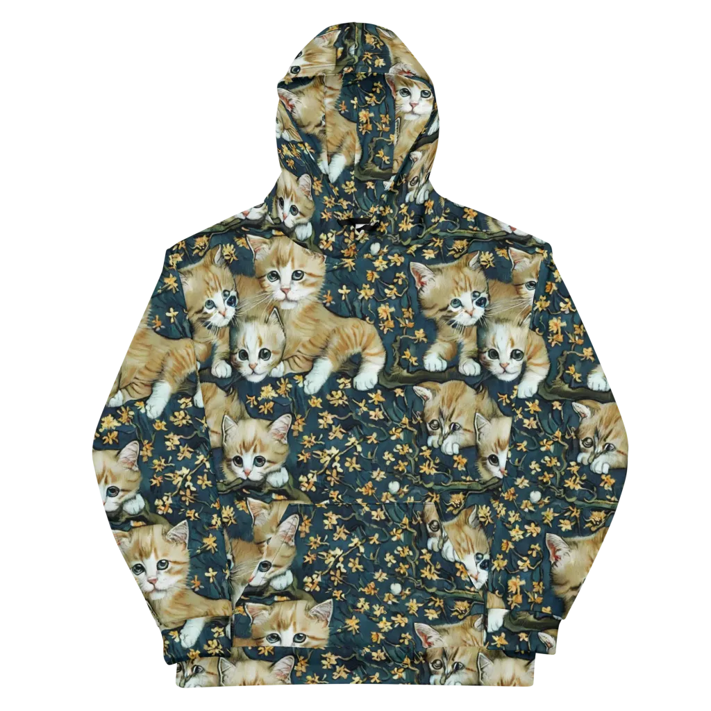 Psychedelic, Aries Moross on Cotton Hoodie — Front