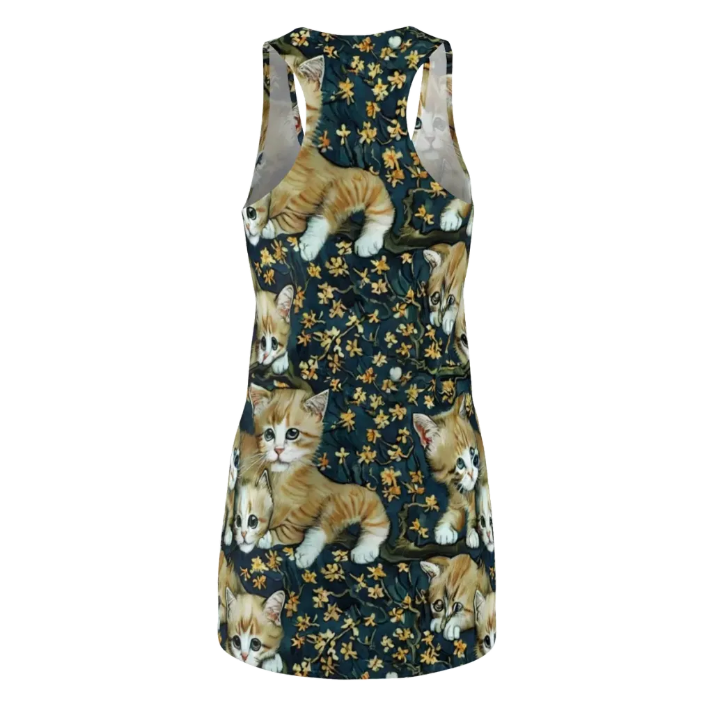 Psychedelic, Aries Moross on Racerback Dress — Back