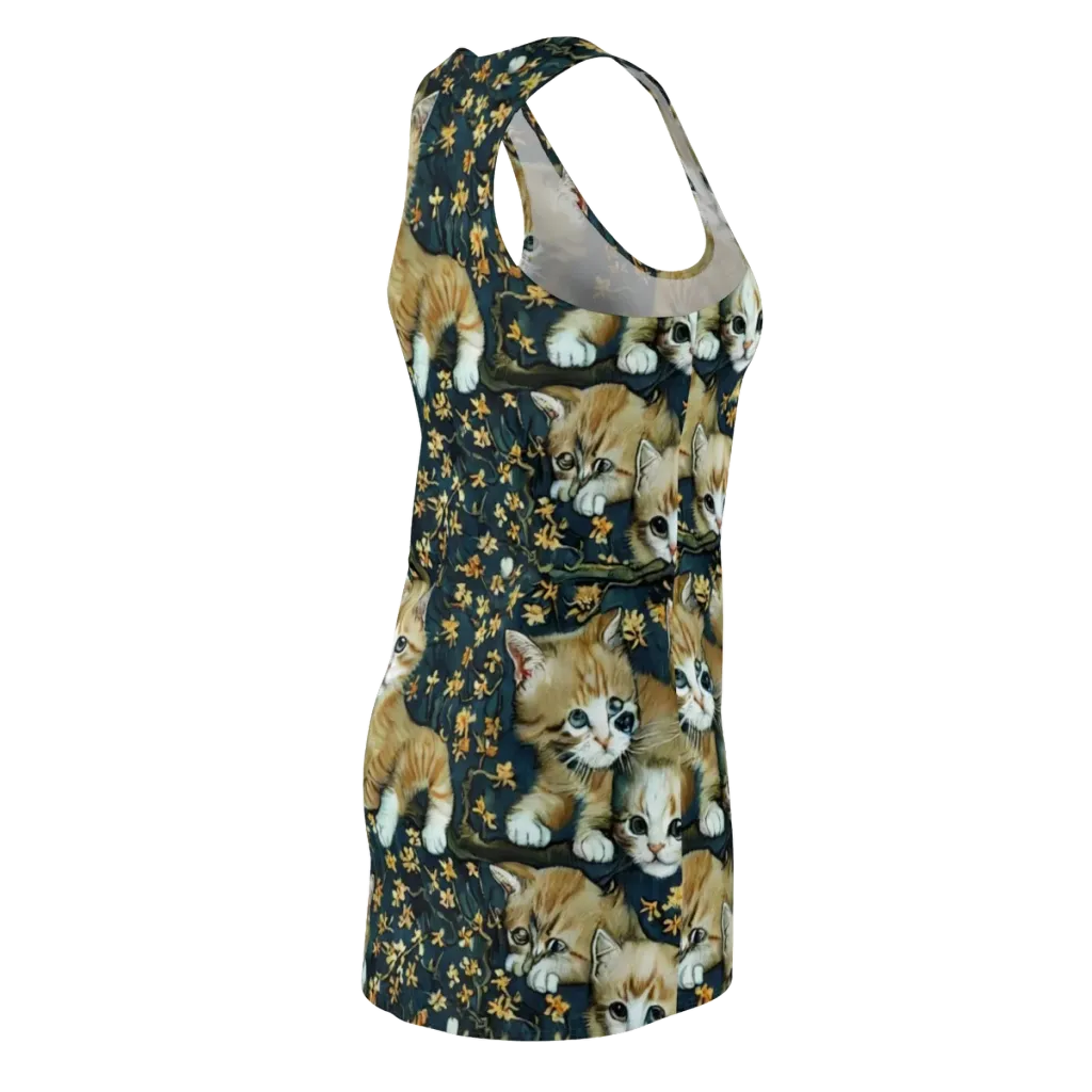 Psychedelic, Aries Moross on Racerback Dress — Back Side