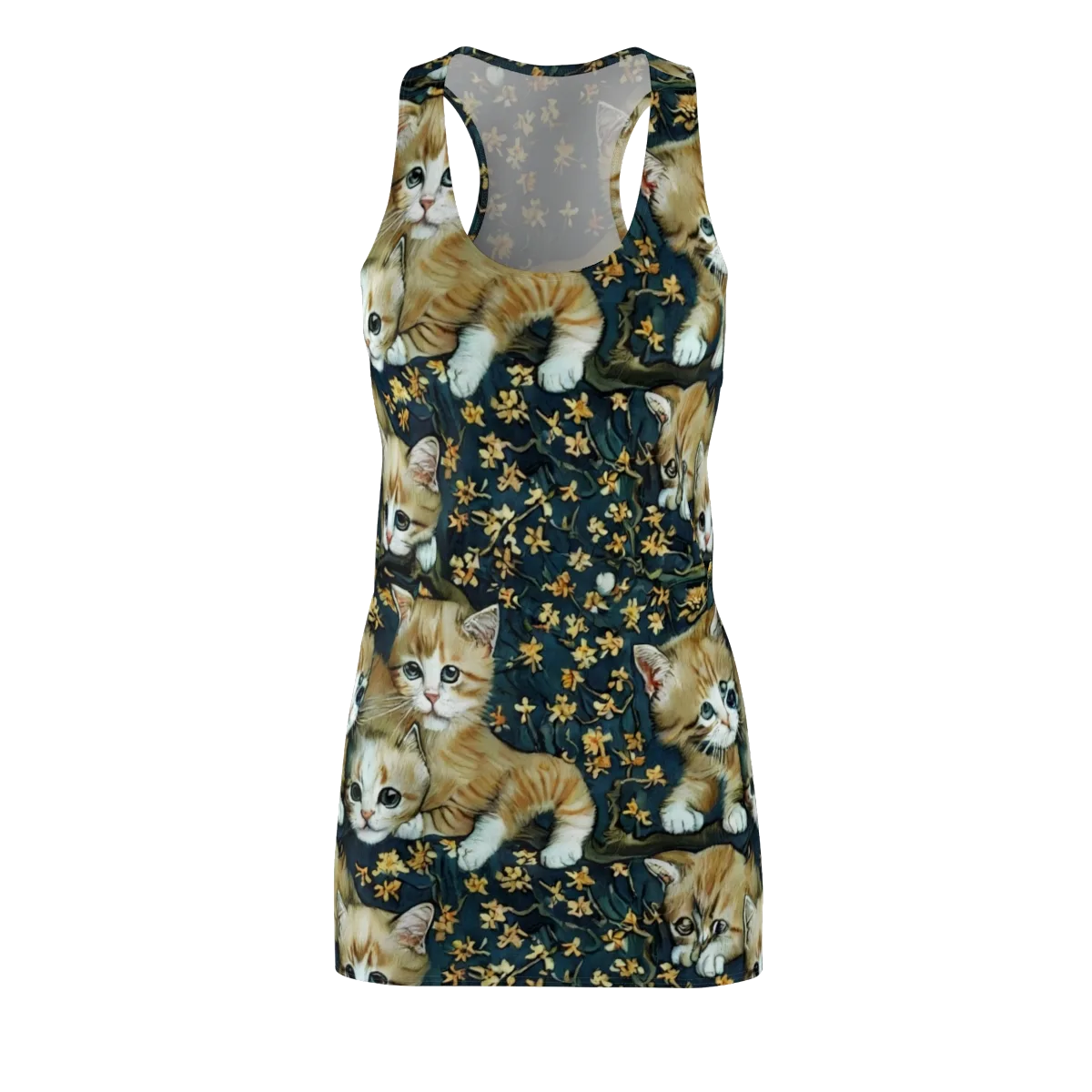Psychedelic, Aries Moross on Racerback Dress — Front