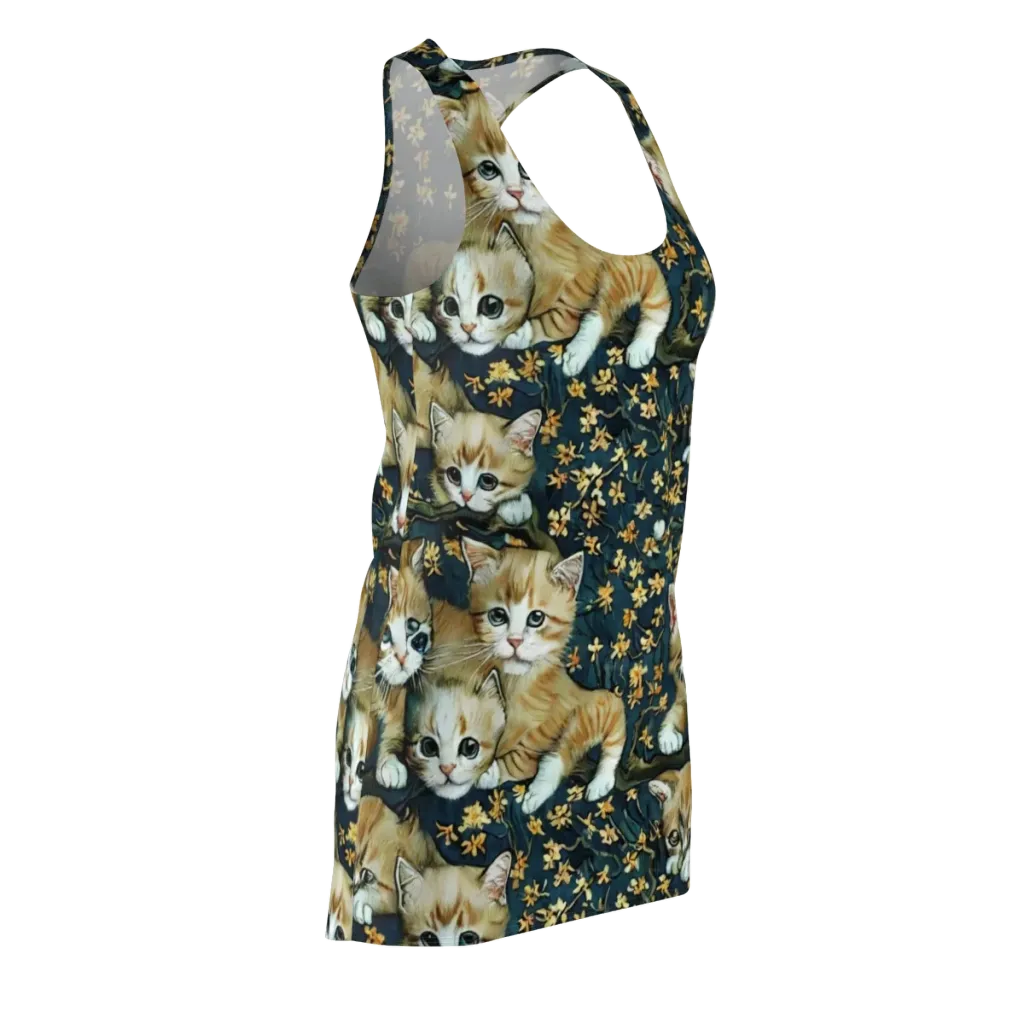 Psychedelic, Aries Moross on Racerback Dress — Front Side
