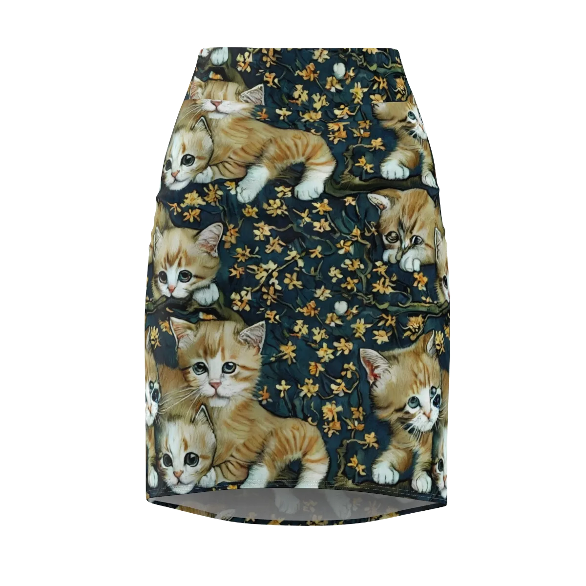Psychedelic, Aries Moross on Pencil Skirt — Front