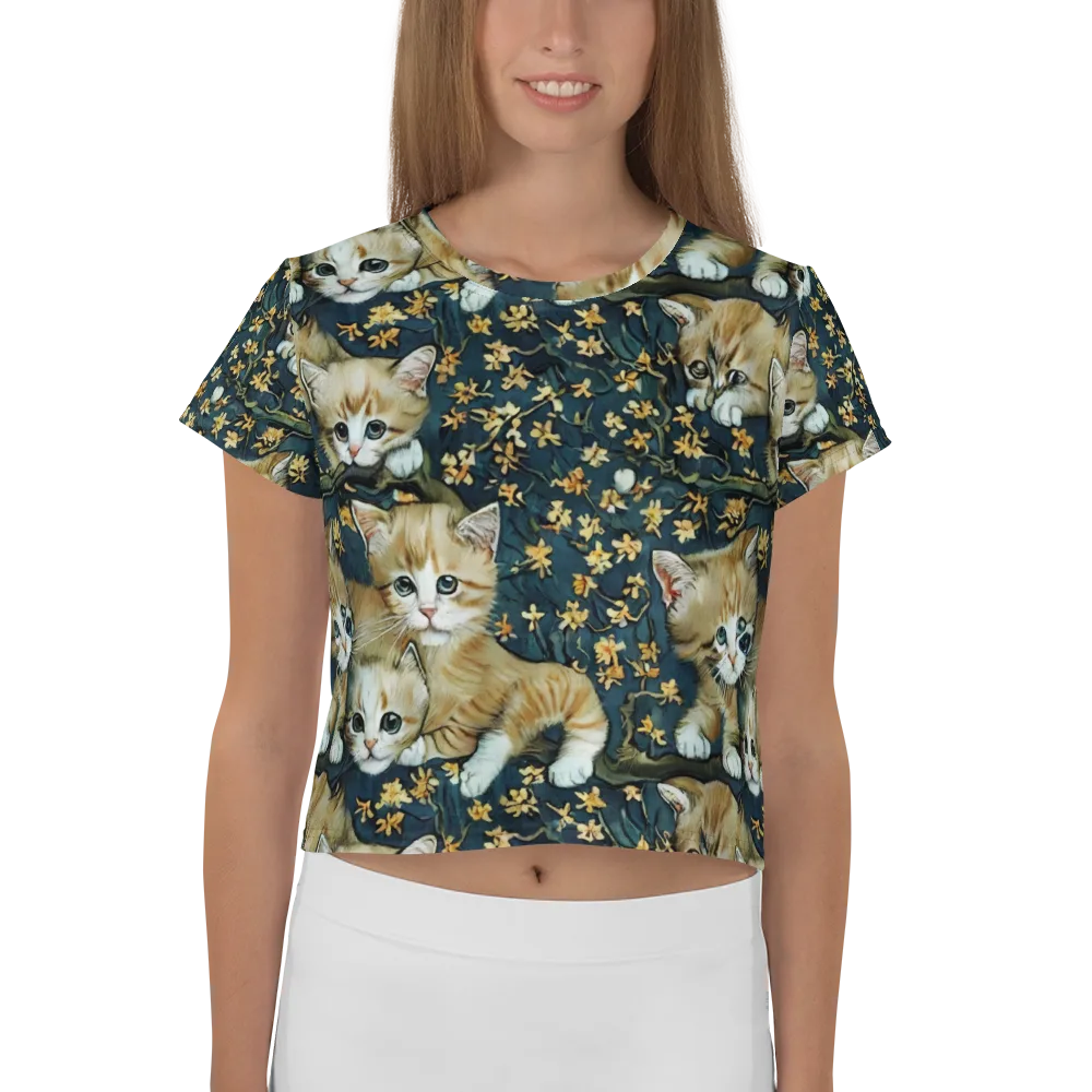 Psychedelic, Aries Moross on Crop Tee — Front