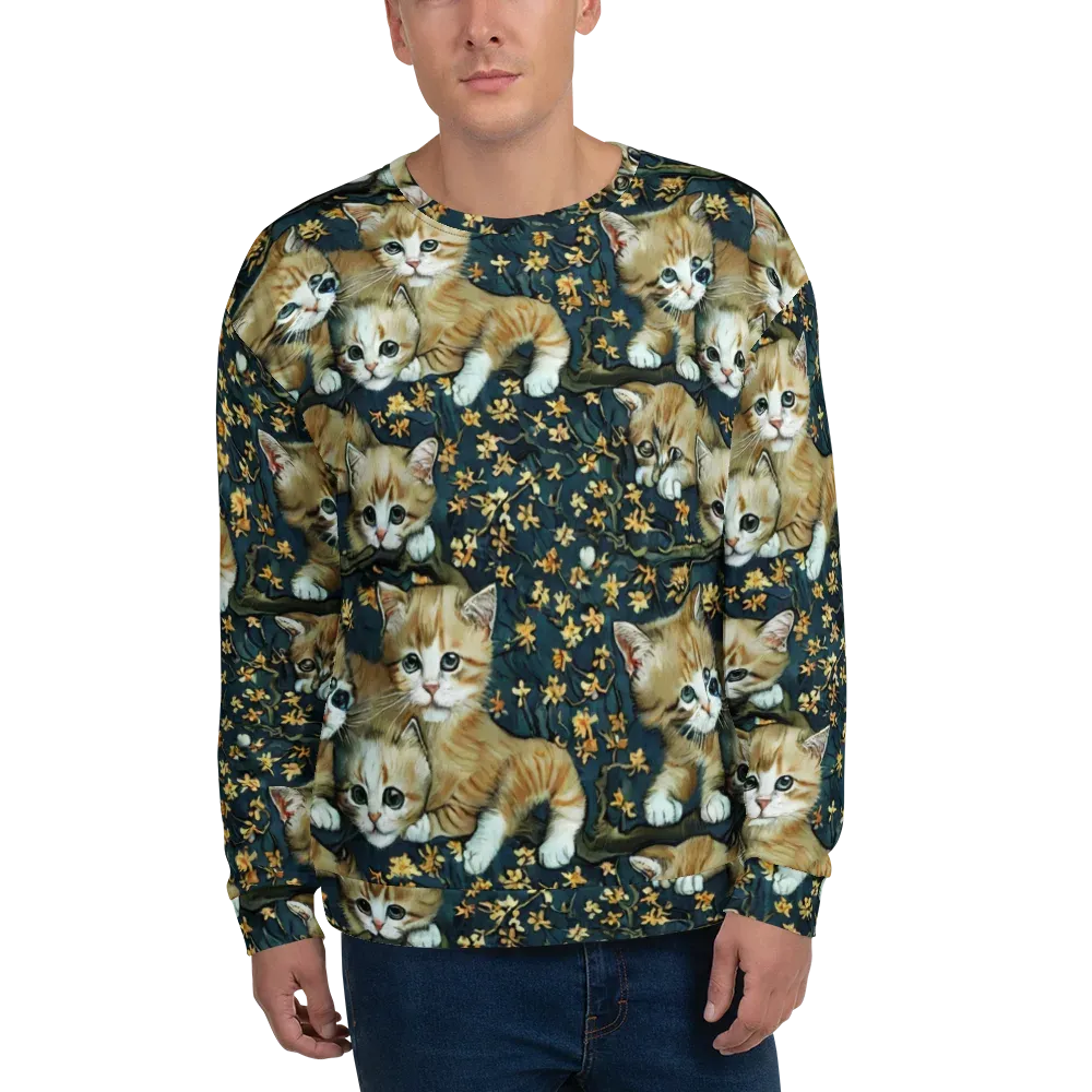 Psychedelic, Aries Moross on Sweatshirt — Front