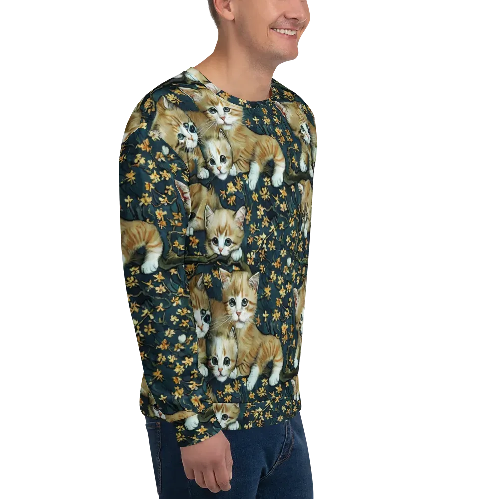 Psychedelic, Aries Moross on Sweatshirt — Right Front