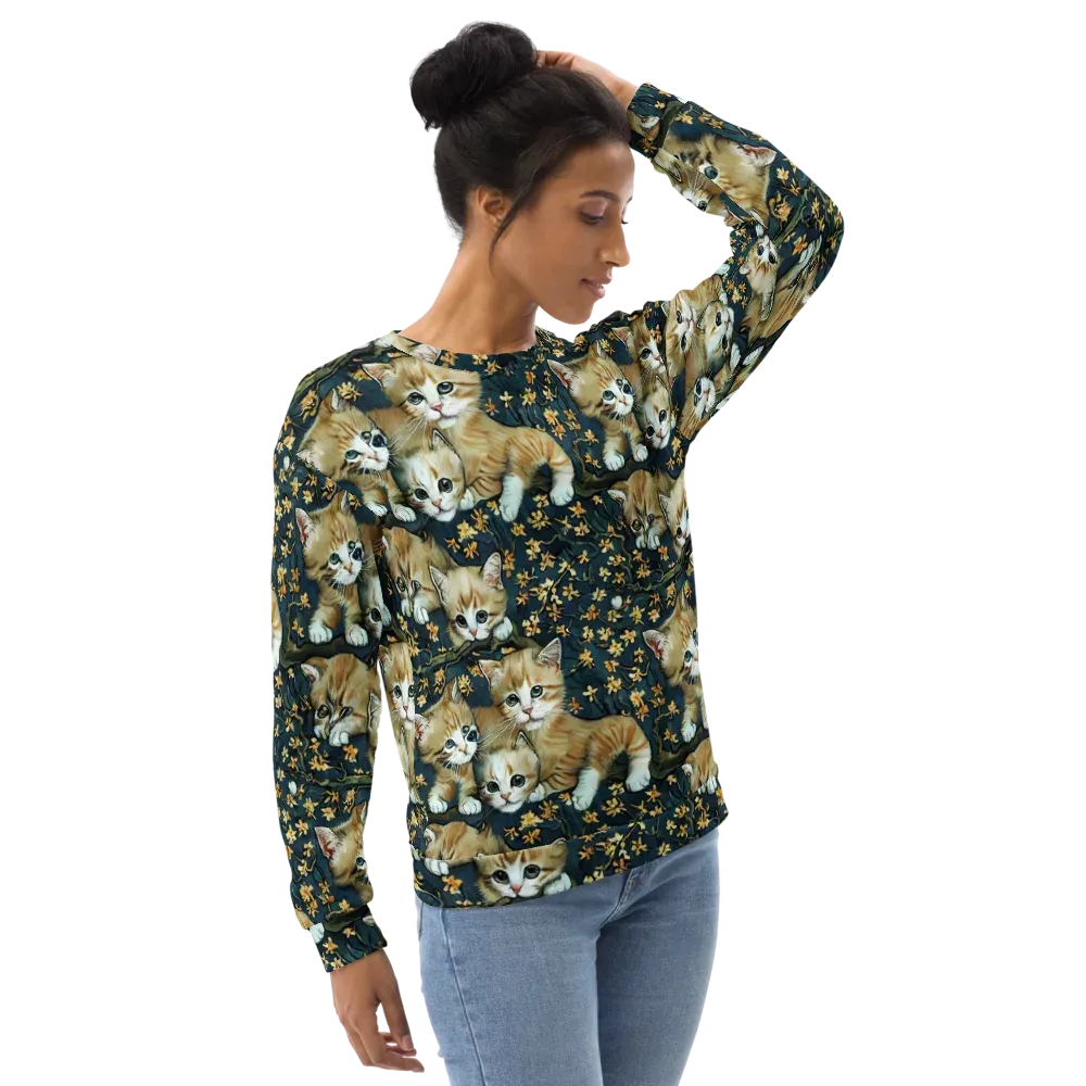 Psychedelic, Aries Moross on Sweatshirt — Right Front