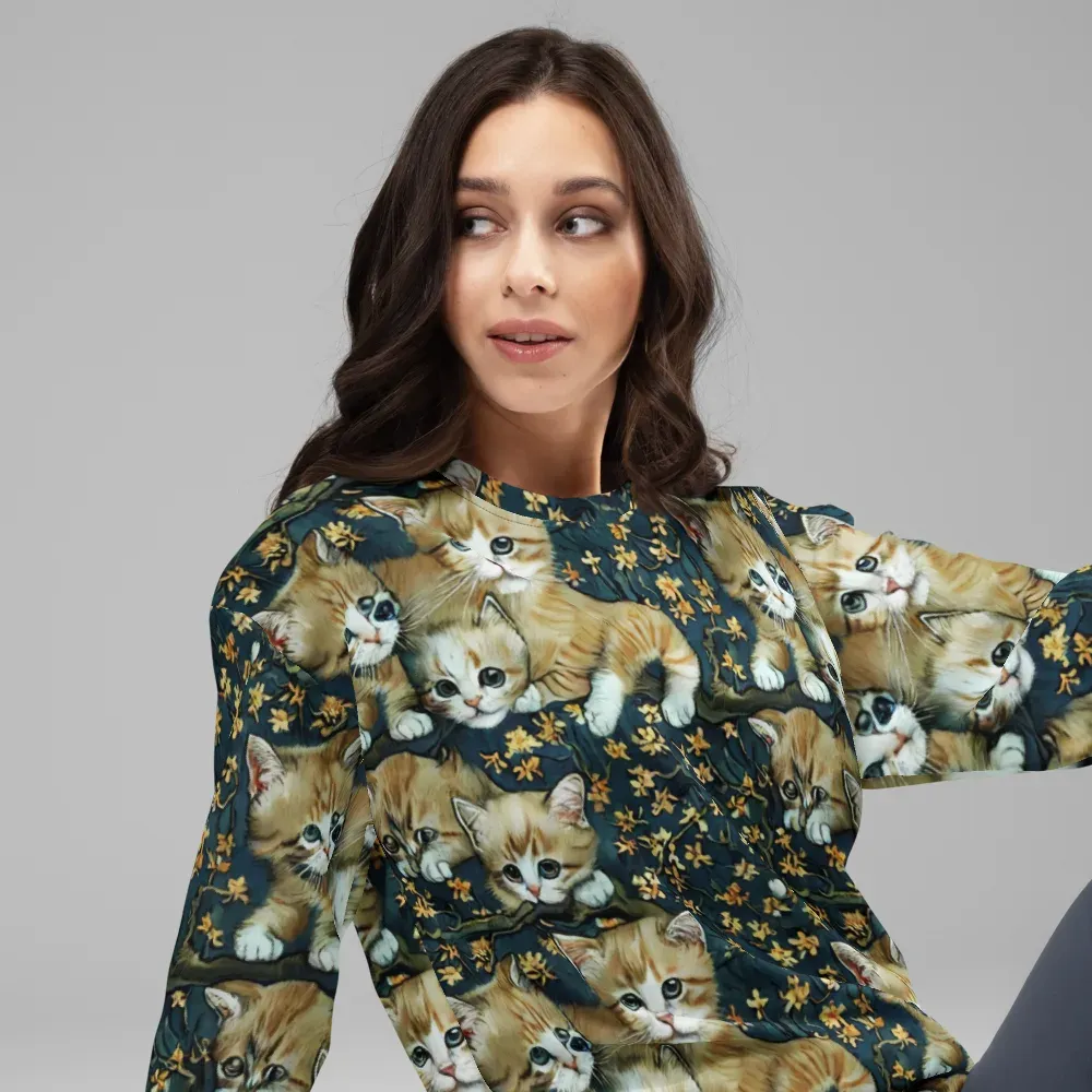 Psychedelic, Aries Moross on Sweatshirt — Right Front