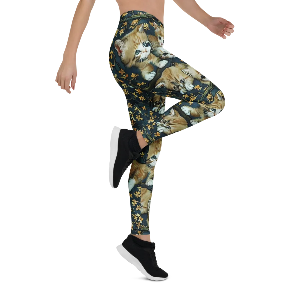 Psychedelic, Aries Moross on Leggings — Right