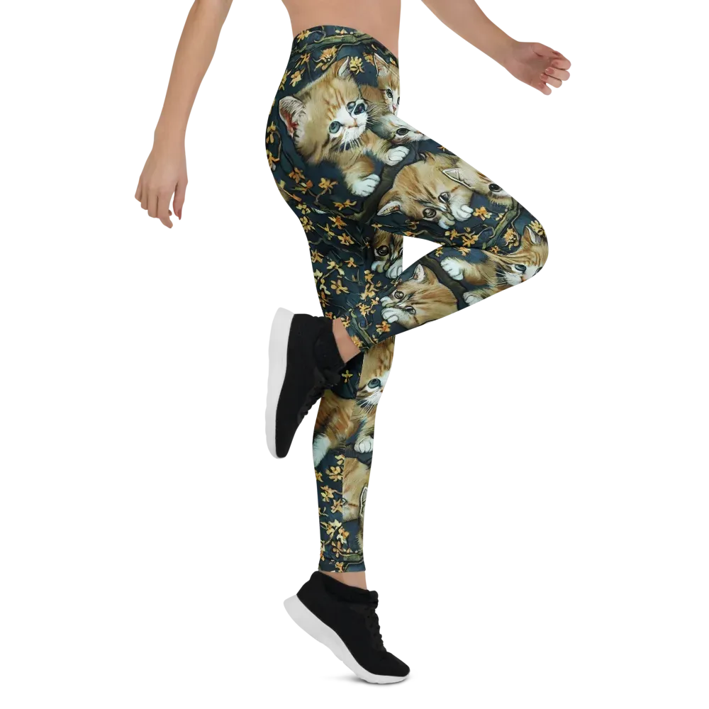 Psychedelic, Aries Moross on Leggings — Right