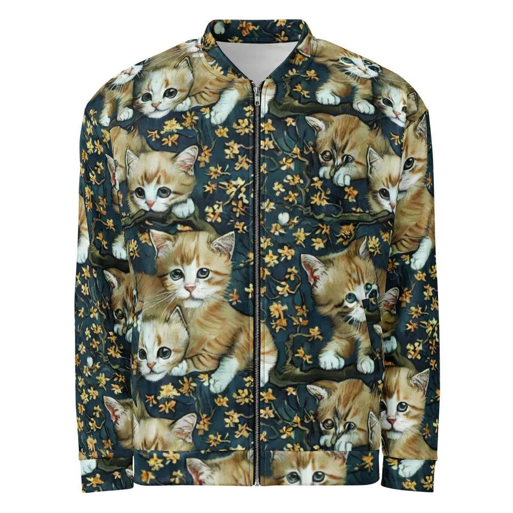 Psychedelic, Aries Moross on Bomber Jacket — Front
