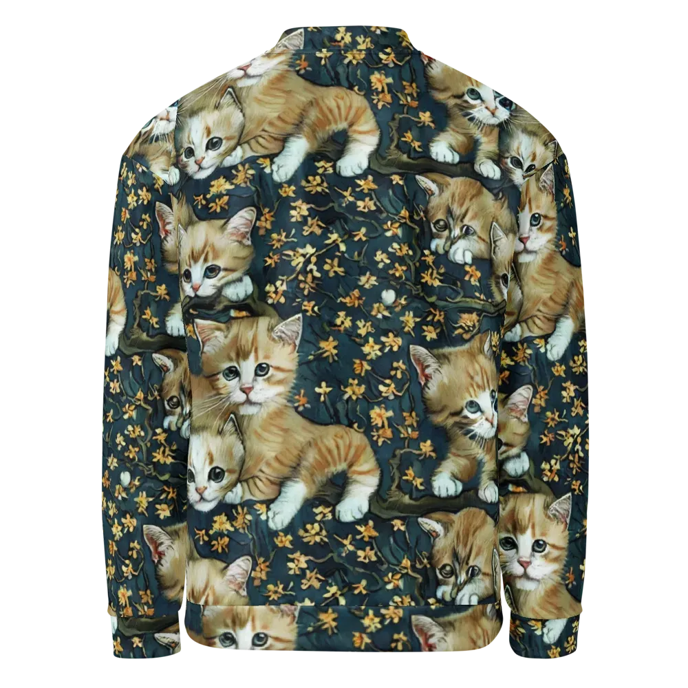 Psychedelic, Aries Moross on Bomber Jacket — Back