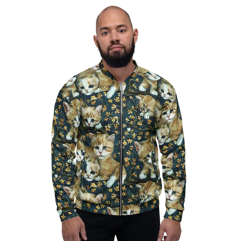 Psychedelic, Aries Moross on Bomber Jacket — Front