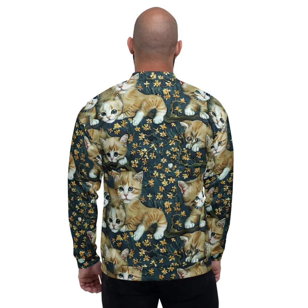 Psychedelic, Aries Moross on Bomber Jacket — Back