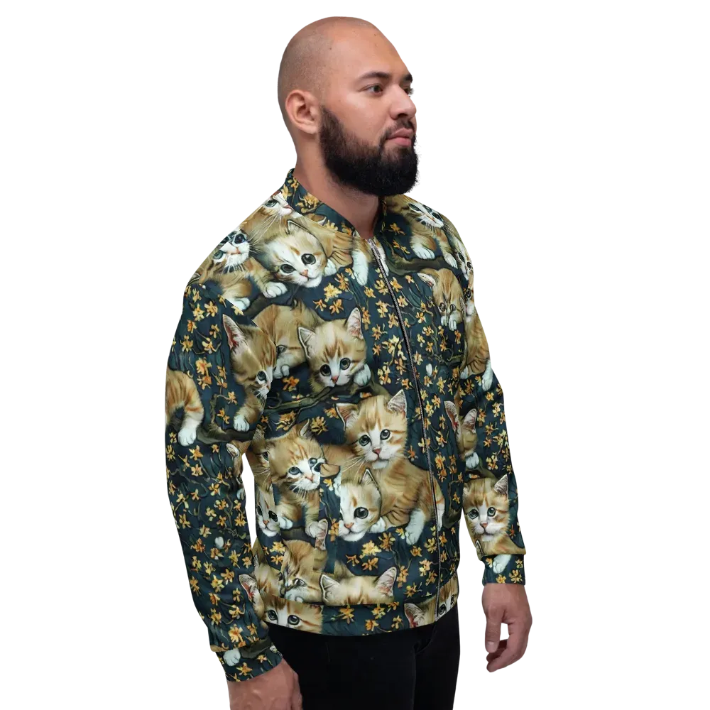 Psychedelic, Aries Moross on Bomber Jacket — Right