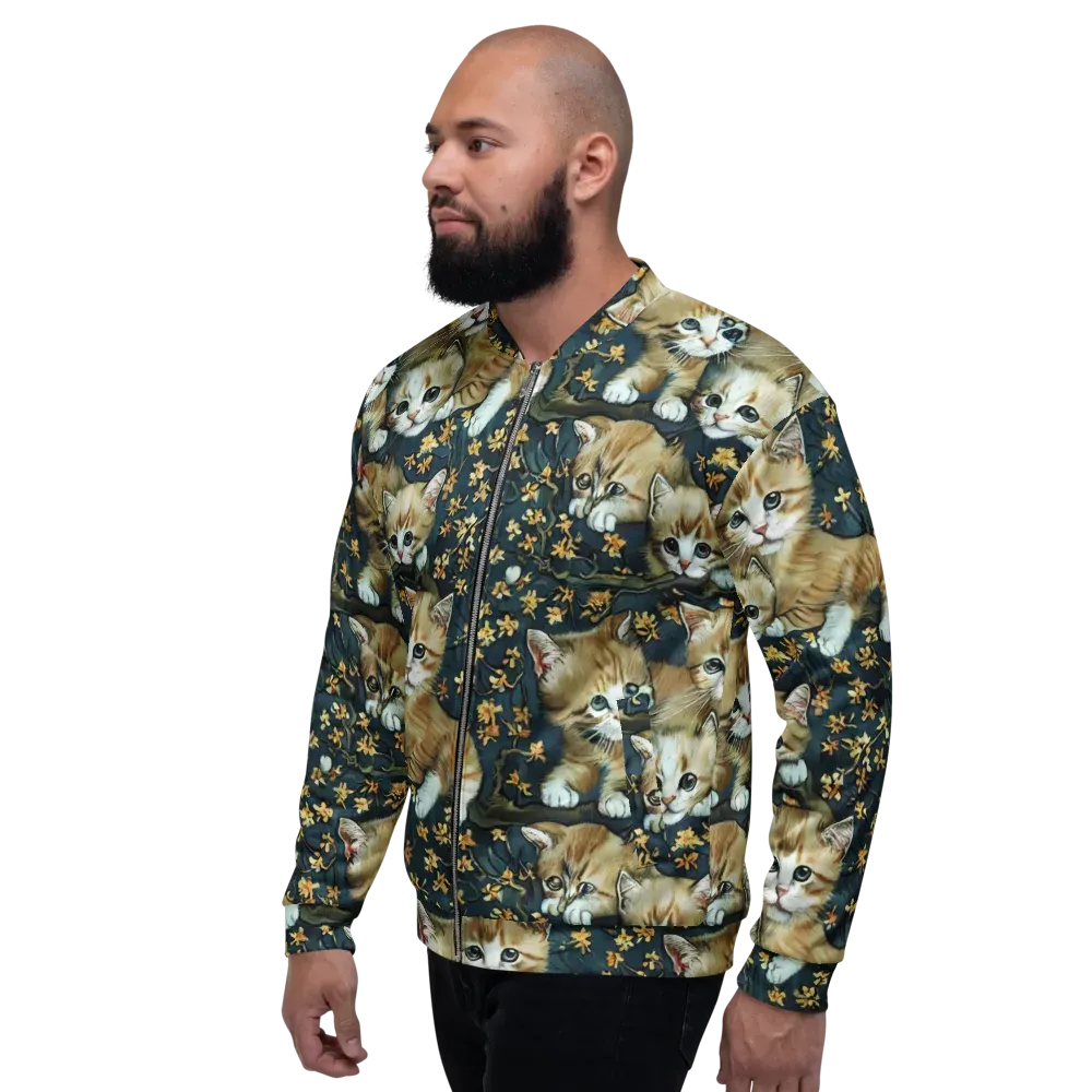 Psychedelic, Aries Moross on Bomber Jacket — Left