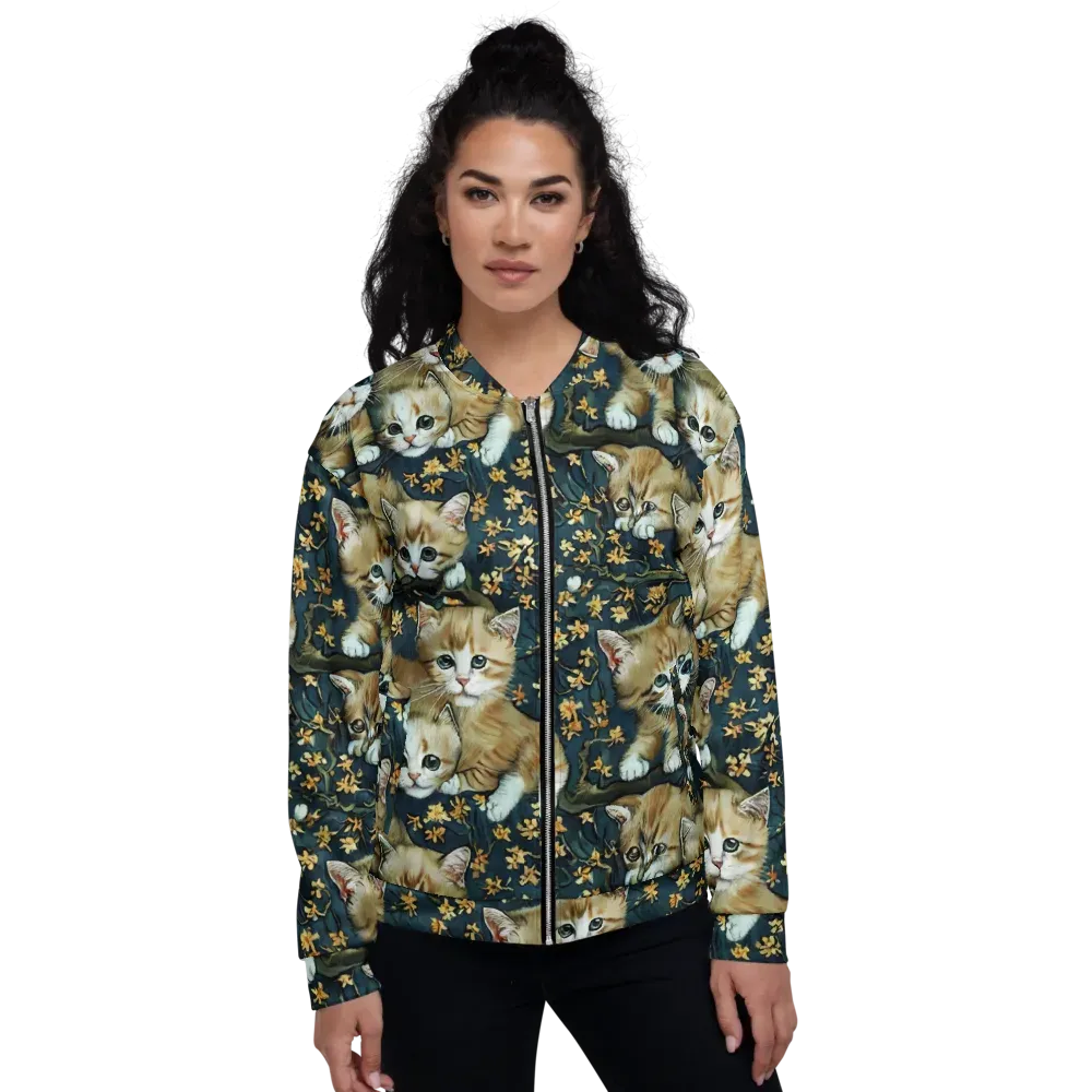 Psychedelic, Aries Moross on Bomber Jacket — Front